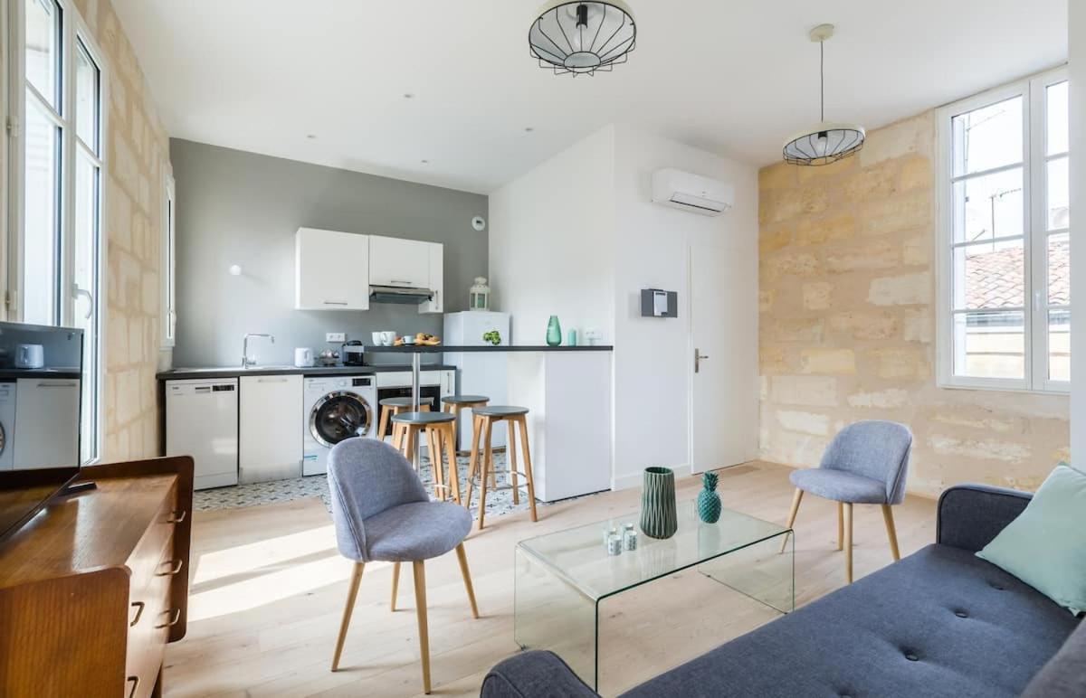 Magnifiques Appartements Climatises En Plein Coeur Des Chartrons بوردو المظهر الخارجي الصورة